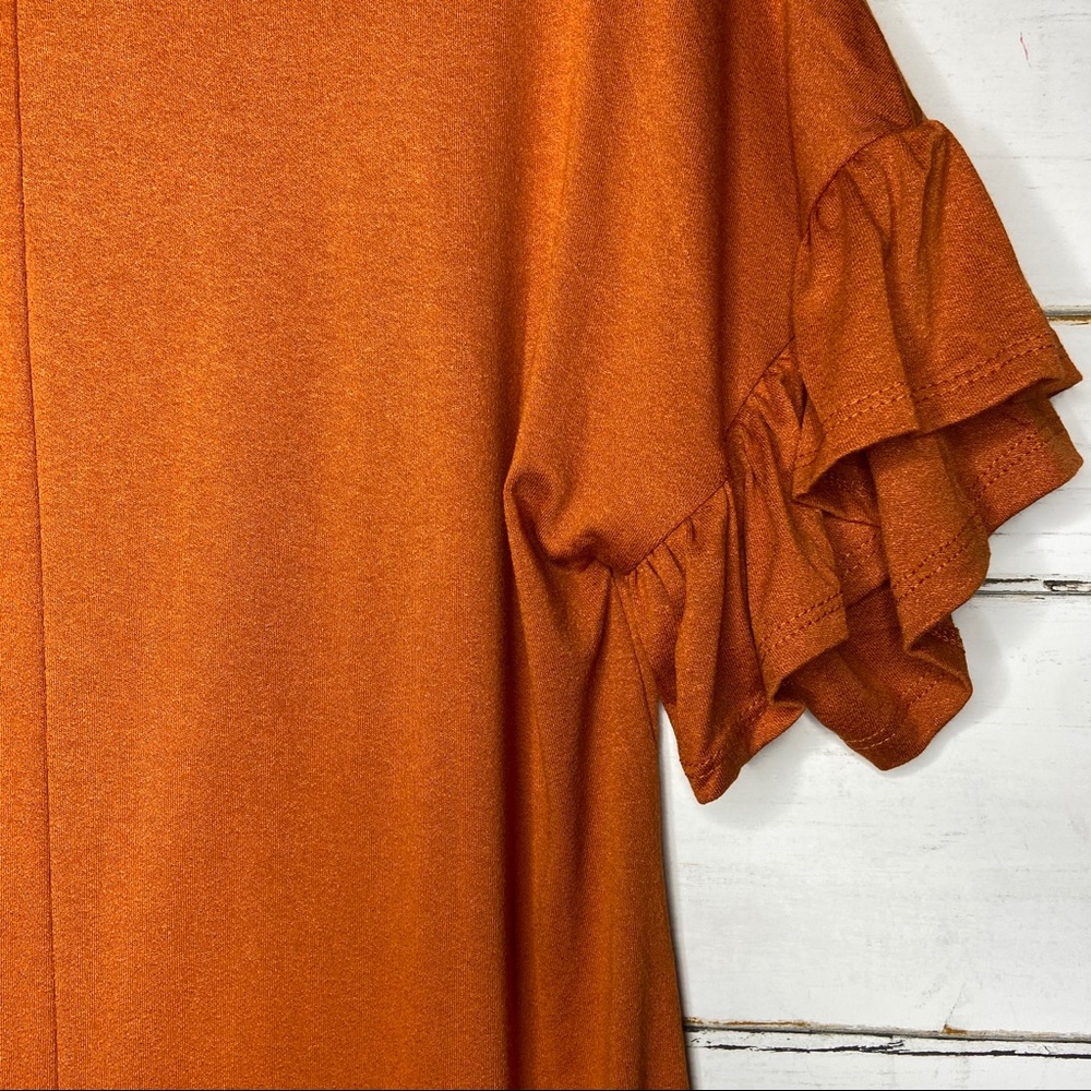 Adley Ruffle Sleeve Top - Picture 4 of 6
